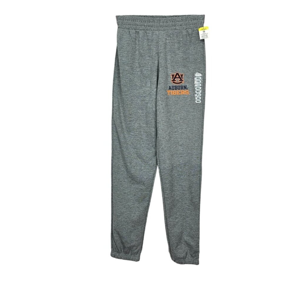 Pro Ad Sports Auburn Tigers Heather Gray With Logo Size Small Adult Joggers
